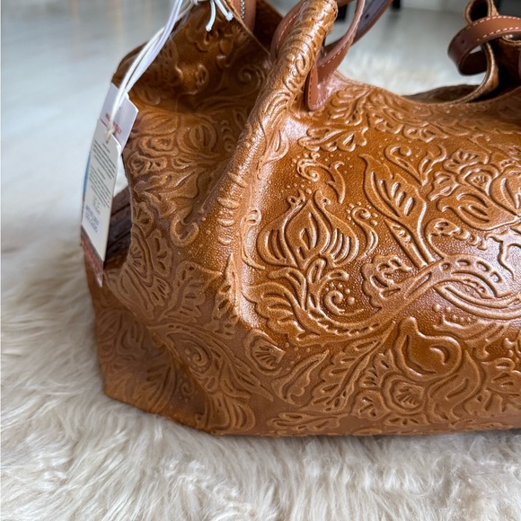 NWT Isadora Genuine Italian Leather Tote Bag Purse - Picture 2 of 13